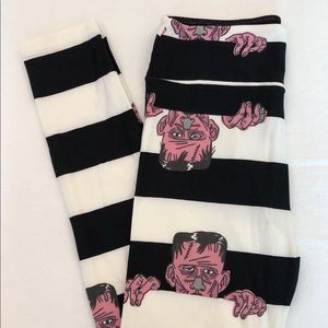 Halloween OS Leggings NEW